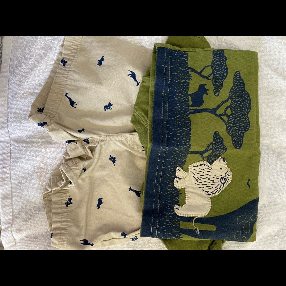 T-shirt and short set
